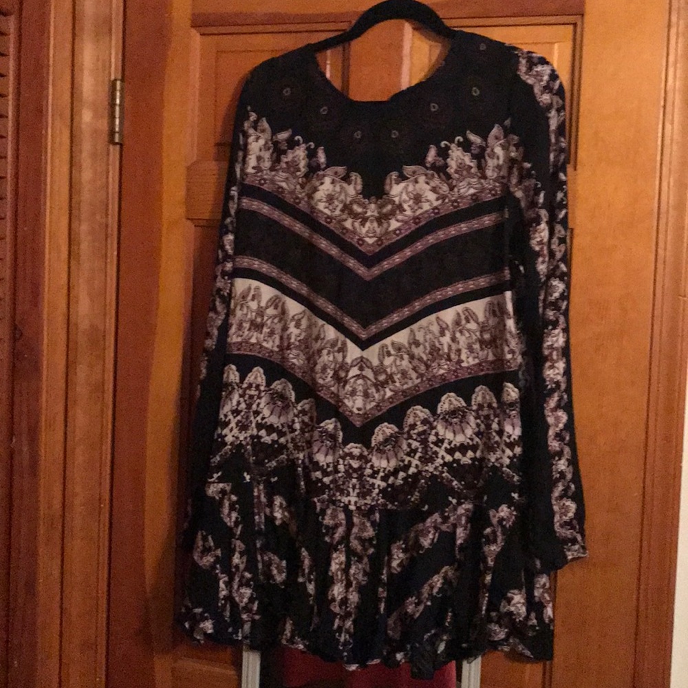 Free People open back dress